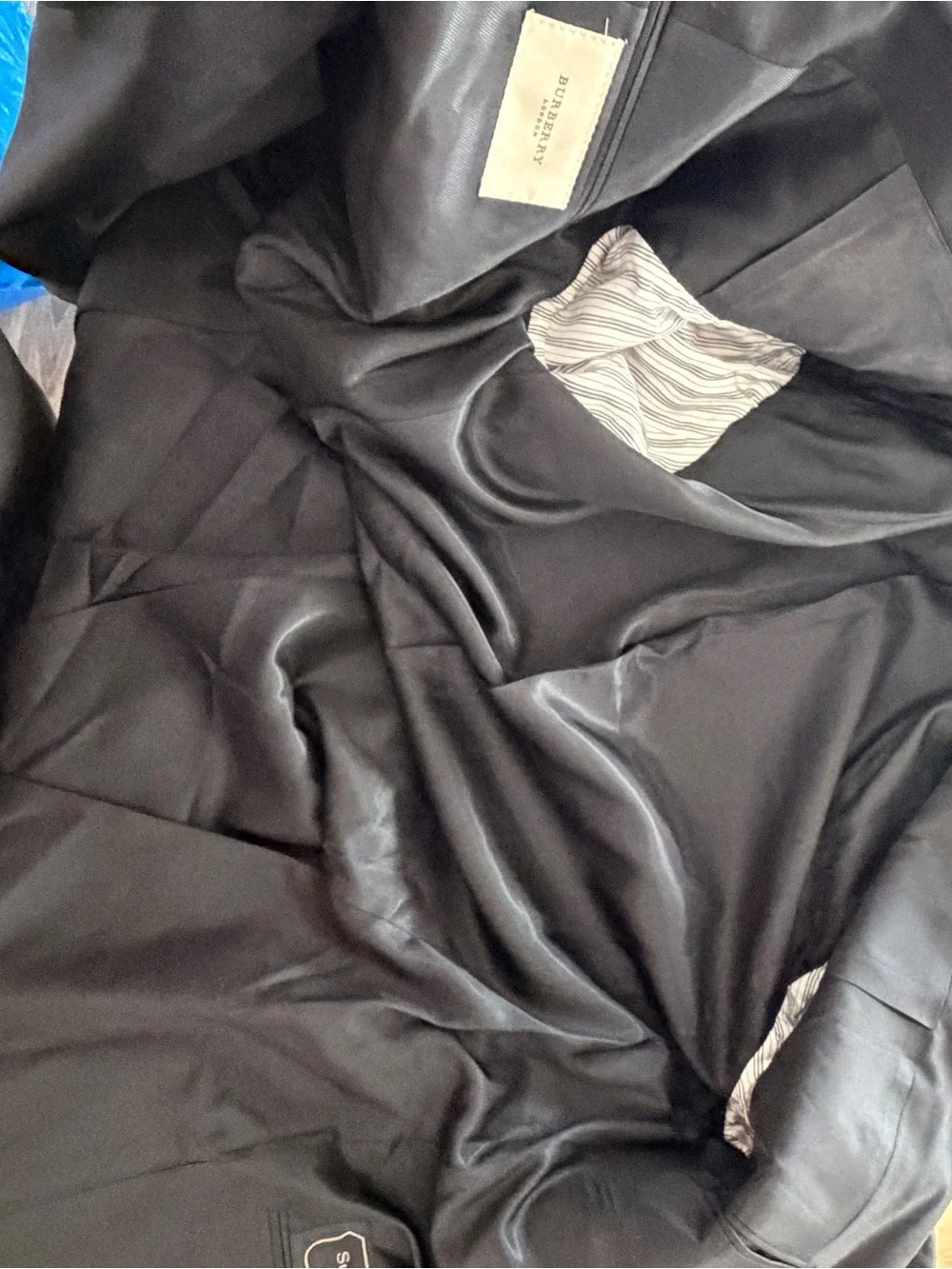 Burberry tailored pea